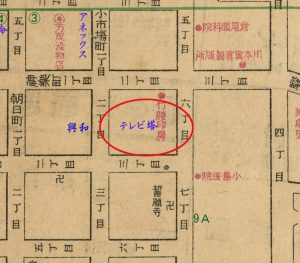 宝町　テレビ塔